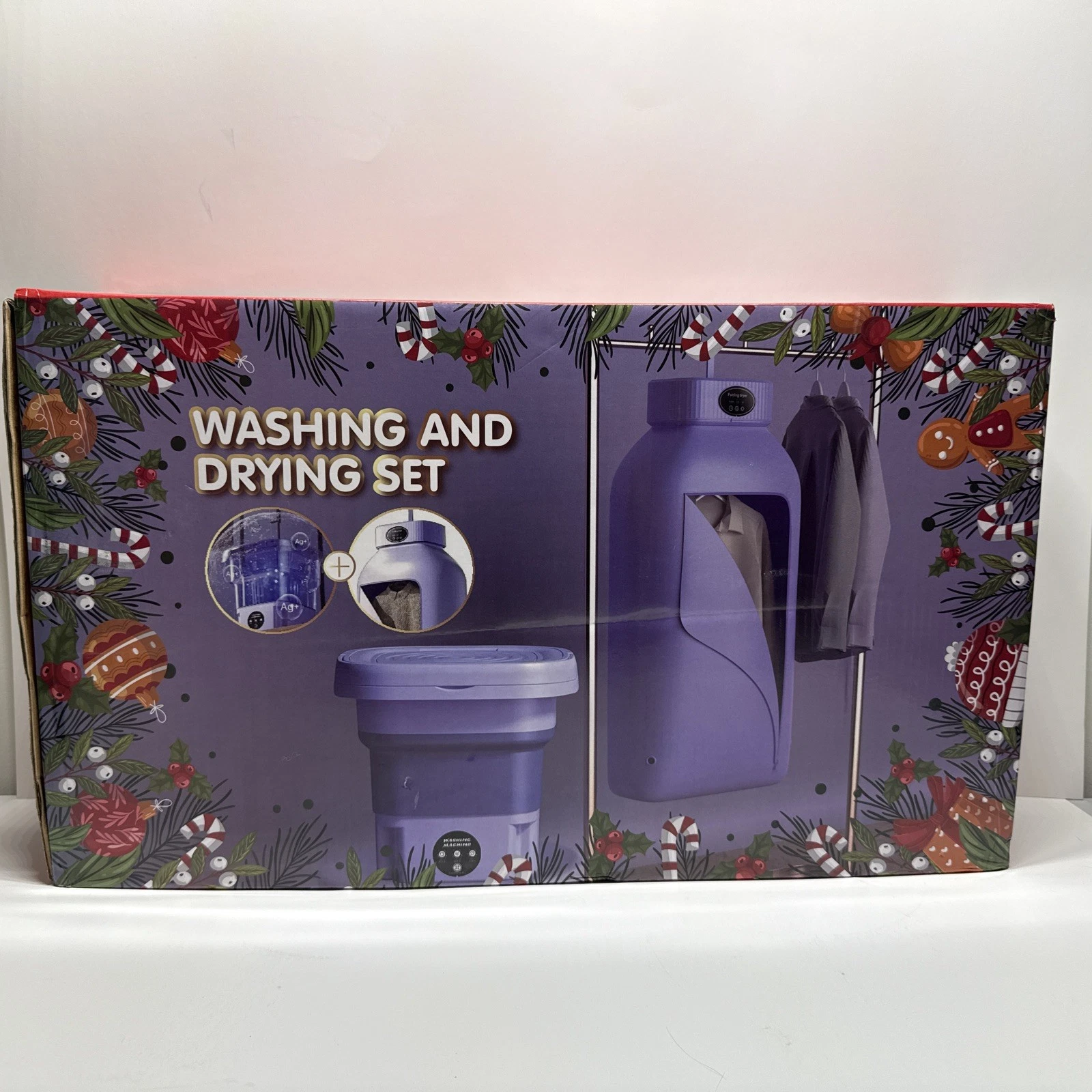 Portable Washer And Dryer Combo Small Foldable Wil